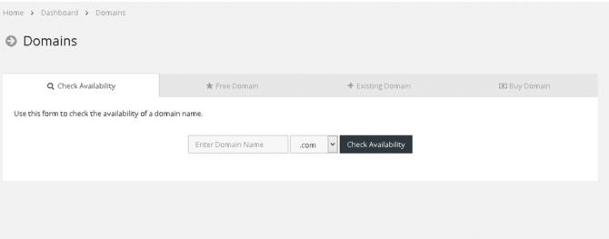 New Feature: Domain availability check
